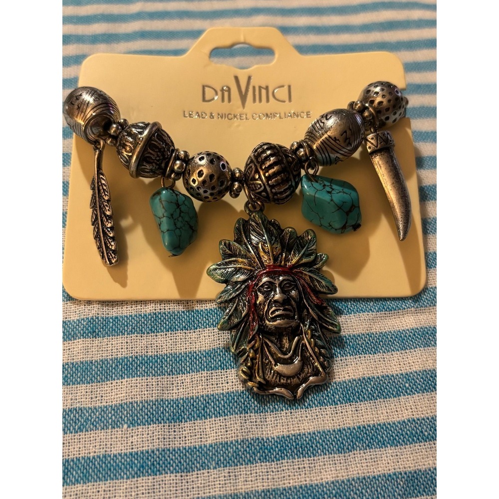 #26.  Native American Stretch Bracelet